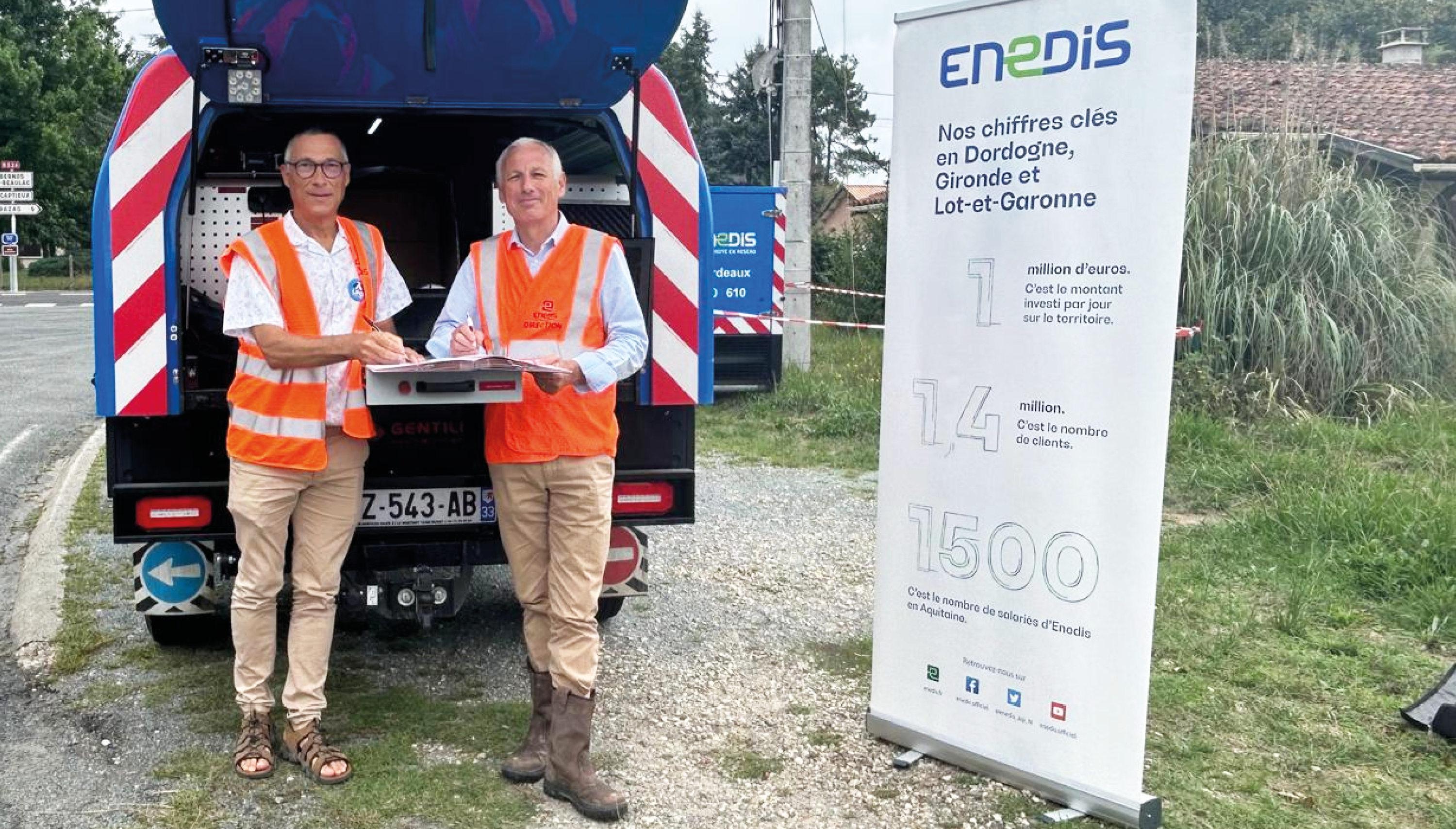 La LPO et ENEDIS renouvellent leur partenariat pour préserver la biodiversité